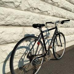 クロスバイク 28インチ 自転車 7段変速 Vブレーキ【状態:良好】