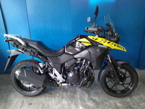 SUZUKI Vストローム250A 黄 自賠責保険で乗れます 半額配送