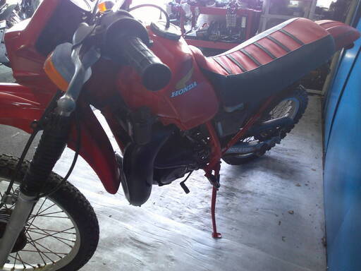HONDA MTX200R 赤 格安提供車 エンジン始動確認 半額配送キャンペーン 期間限定車体本体価格 現状渡し諸経費￥0- 横浜 P-Yard HONDA MTX200R 赤 格安提供車 エンジン始動確認 半額配送キャンペーン