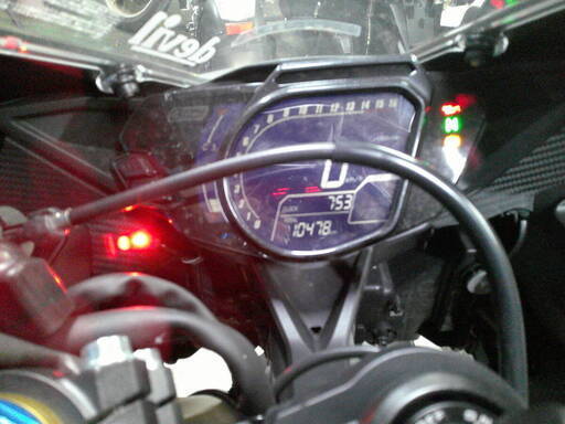 HONDA CBR250RR-2 黒/赤 自賠責保険加入で乗れます 半額配送