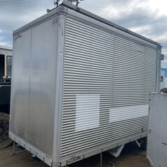福岡発　1.5tアルミコンテナ 　美品　その他多数コンテナ有　株式会社南商会 福岡発 1.5tアルミコンテナ 美品 その他多数コンテナ有 株式会社南商会