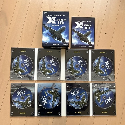 新品フライトシュミレーターXプレイン10日本語版