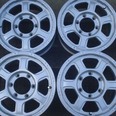 ハイエースetc 15インチ　6H　中古アルミホイール　4本セット