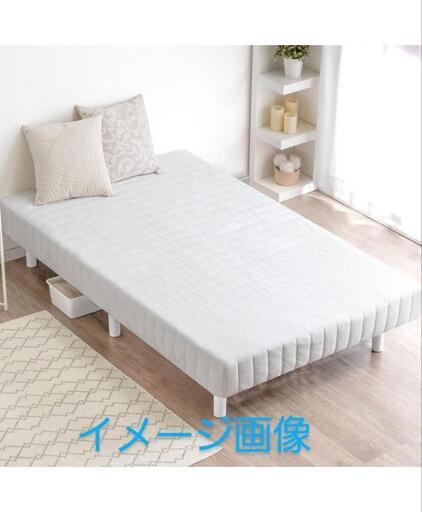 64f タンスのゲン 脚付きマットレス シングル 圧縮梱包 洗えるカバー付き ニット生地 ベッド ボンネルコイル ヘッドレス シングルベッド 17800062(92589)\n\n未使用品 y080103f