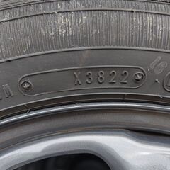 『値下げ』ハスラー純正ホイール＆タイヤ（１６５＊６０＊１５）　４本セット