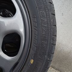 『値下げ』ハスラー純正ホイール＆タイヤ（１６５＊６０＊１５）　４本セット