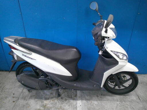 HONDA DIO110 白 自賠責保険で乗れます 半額配送キャンペーン 期間限定