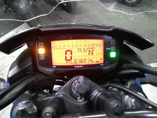 SUZUKI ジクサー150 青 自賠責保険加入で乗れます 半額配送