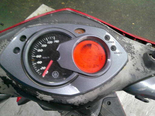 YAMAHA シグナス125XSR-2 赤 格安提供車 エンジン始動確認 半額配送キャンペーン 期間限定 現状渡し諸経費￥0- 横浜 P-Yard YAMAHA シグナス125XSR-2 赤 格安提供車 エンジン始動確認 半額配送