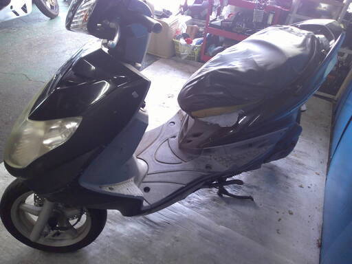 YAMAHA シグナス125X-2 黒 格安提供車 エンジン始動確認 半額配送