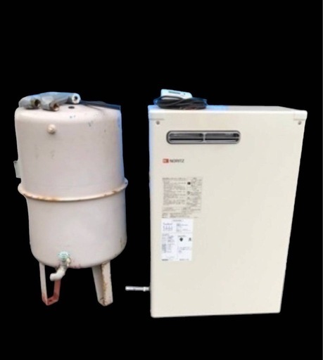 【決まりました】【特売品】ノーリツ 石油小形給湯機(リモコン有) 　石油タンク付 給湯機