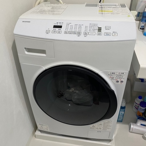 【美品】ドラム式洗濯機　アイリスオーヤマ　CDK832 8kg