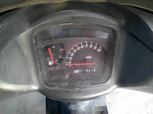 SUZUKI アドレス110 銀 格安提供車 エンジン始動確認 半額配送