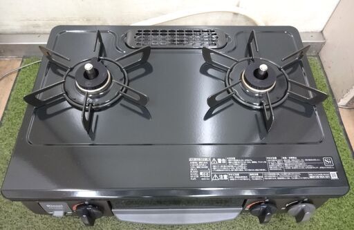 エイブイ：Rinnai ガステーブル KG34NBKL 都市ガス用 左強火力 2021年製