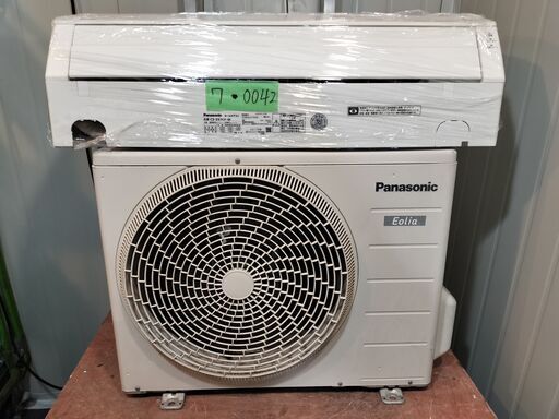 ワ0042 Panasonic2017年式2.5kw8畳適用45000円標準工事込み＠大阪市内＆和歌山県岩出市内価格