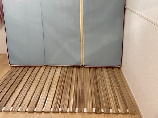 ダブルマットレスとスノコ140cm×200cm