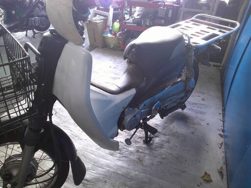 HONDA スーパーカブ50プロ 紺 格安提供車 エンジン始動確認 半額配送キャンペーン 期間限定 現状渡し諸経費￥0- 横浜 P-Yard