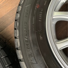 社外アルミホイール　スタッドレスタイヤ　ZACK JP-102 145/80R13