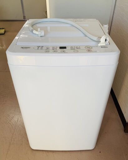 【美品】 YAMADA SELECT ヤマダセレクト Ys 2023年製 全自動電気洗濯機  YWM-T60H1 6.0kg