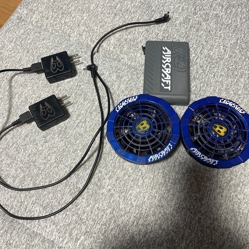 決まりました❗️空調服バートル12vお得セットバッテリー２つ