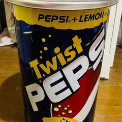 PEPSI ドリンク　ブリキ缶　レトロ