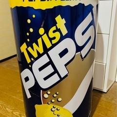PEPSI ドリンク　ブリキ缶　レトロ