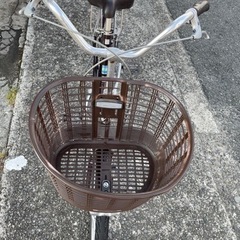 ブリヂストン BRIDGESTONE シティサイクル 自転車 アルミーユ ミニ 22インチ AU20T 【管理0002】