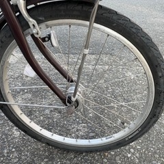 ブリヂストン BRIDGESTONE シティサイクル 自転車 アルミーユ ミニ 22インチ AU20T 【管理0002】