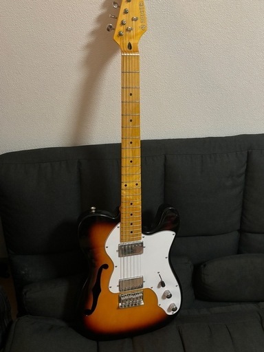 ギター売ります。Donner テレキャスター  シンラインタイプ telecaster