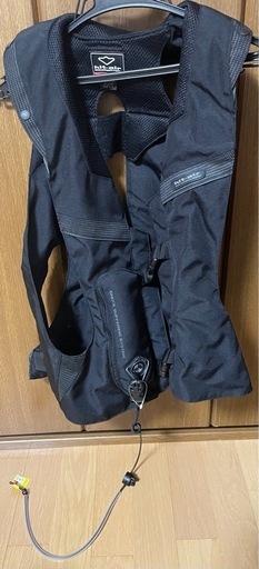 hit-air(無限電光)エアバック　\nベストブラック2XL MLV-C (ジャケット\u0026ヘルメット同梱)