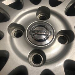 【BS BLIZZAK VRX 155/65R14】スタッドレス【日産 純正ホイール 14インチ 4.5J4HPCD100+45】20年製 バリ溝 モコ デイズ等　(VTL116)