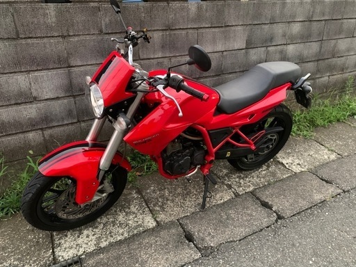 デルビ　ムラセンカフェ125 不動　エンジン始動OK