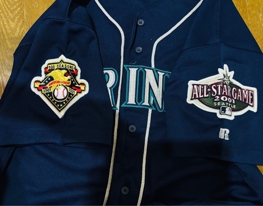 マリナーズ 佐々木主浩 オールスターゲーム ユニフォーム WBC 佐々木主浩 大魔神 マリナーズ オールスターゲーム ユニフォーム