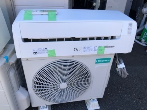 標準工事込み金額 ハイセンス【HA-S22DE9-W】2021年製 6畳 エアコン