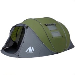 ayamaya ポップアップテント 4人～6人用 グリーン系