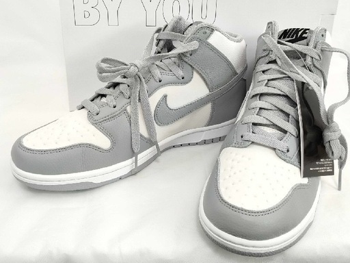 新品 NIKE BY YOU DUNK HIGH 365 ナイキ バイユー ダンクハイ ホワイト/シルバー DJ7023-991 サイズ:26.5cm