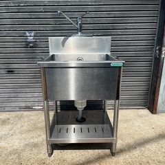 タニコー ステンレス製 1槽シンク 流し台 水栓金具付き シンク