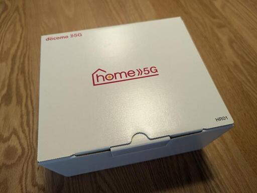【美品】NTTドコモ (docomo)　home5G HR01 ホームルーター