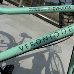 【美品】急募！カゴ付きクロスバイク自転車 27インチ シマノ6段変速