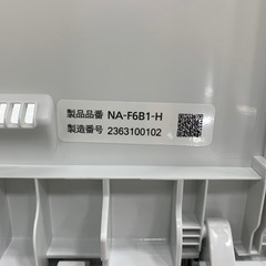 軽トラ無料貸し出し】【Panasonic】【洗濯機NA-F6B1】【トレファク所沢店】