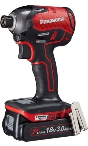 パナソニック　インパクトドライバー 18V 3.0A EZ76A1PN2G-R