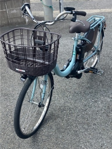 【受け渡し者決定】電動アシスト自転車