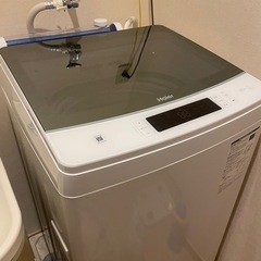 超美品 ハイアール 洗剤自動投入 JW-KD85A 2022年