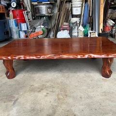 屋久杉 一枚板 極上木目 天然木総無垢 良質木目 座卓 ローテーブル