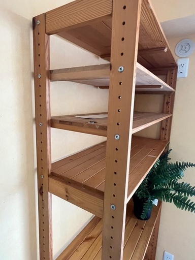 廃盤モデル◾️無印良品 MUJI 木製システムユニットシェルフ 木製