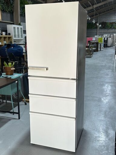 ★AQUA★ アクア 4D冷蔵庫 AQR-36K 2021年 355L W60cm 右開き ホワイト グリップハンドル スタイリッシュ