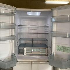 HITACHI 日立 6ドア 冷蔵庫 430L 2017年製 R-XG4300H 自動製氷 札幌市東区