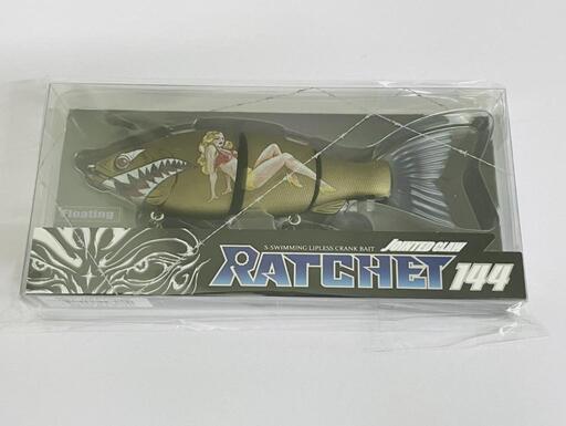 【販売】ガンクラフト　ジョインテッドクロー　ラチェット144　Type-F 140mm　ルアー　限定品 　田川市/おたからの翔