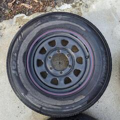 15インチ　ホイール　ハイエース 使用品　195/80r15