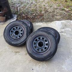 15インチ　ホイール　ハイエース 使用品　195/80r15